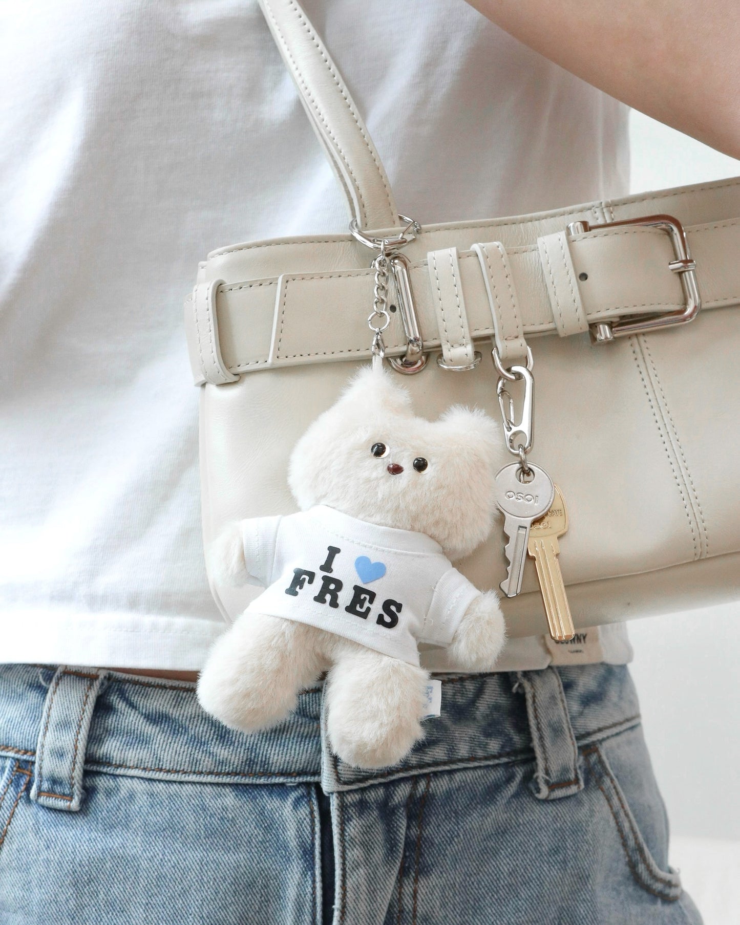 I love Fofo Keychain (3 Colors)